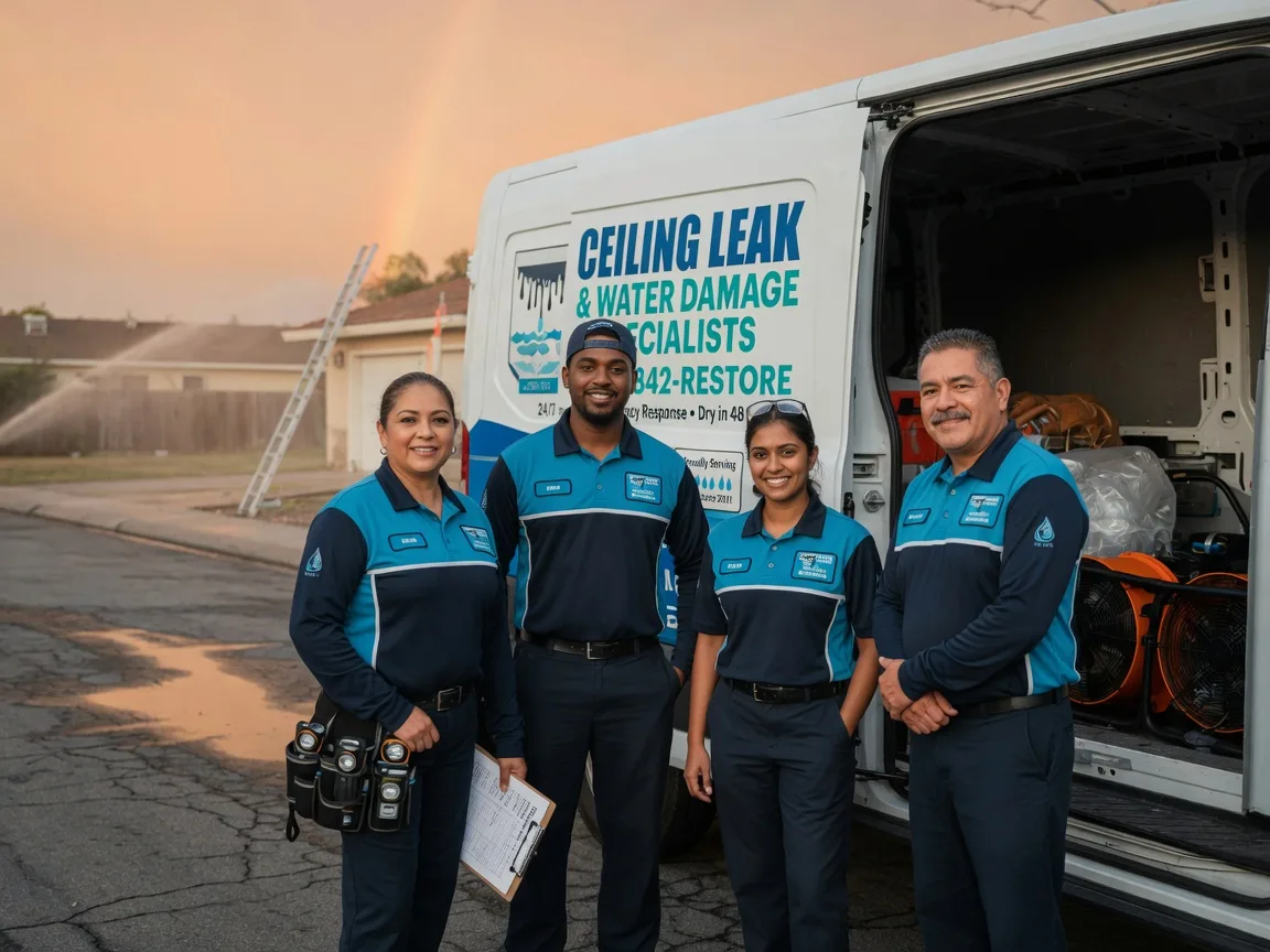 Ceiling Leak Cleanup company in Richview, IL