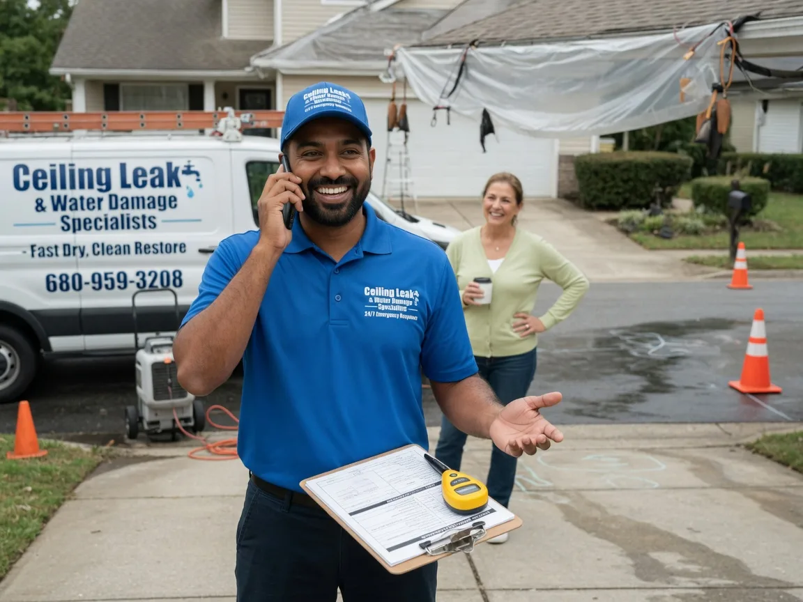 Ceiling Leak Cleanup Richview, IL FAQs
